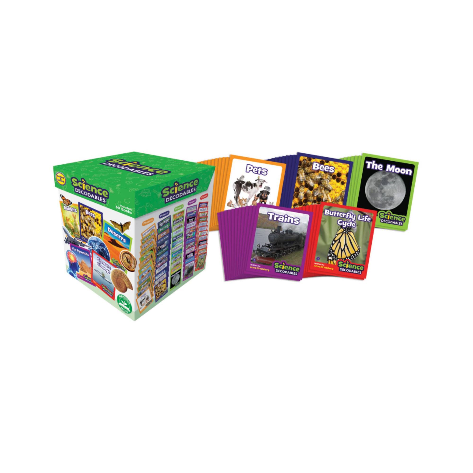 Junior Learning Science Decodables Non-Fiction Boxed Educational Learning Set